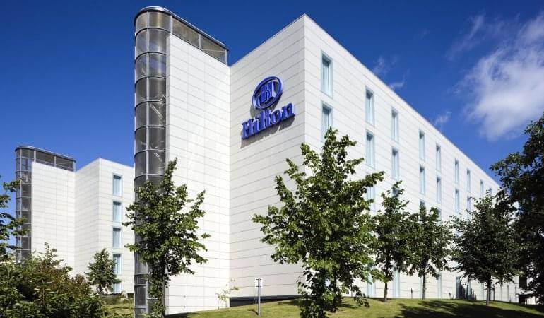 Hilton South Exterior Day