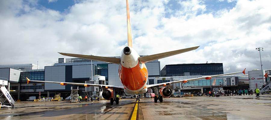 Gatwick Airport Gatwick Airport Plane Orange