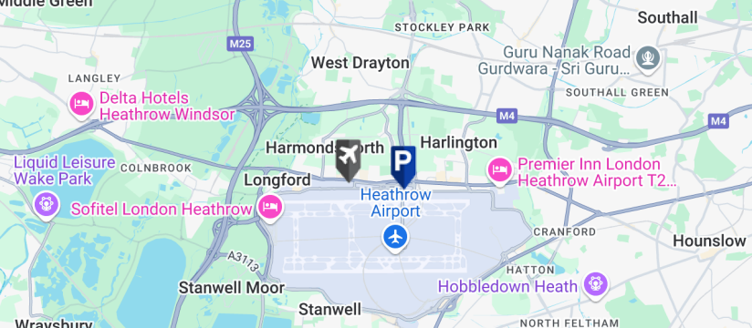 Edward Lloyd Meet & Greet Terminal 4, Heathrow Airport map