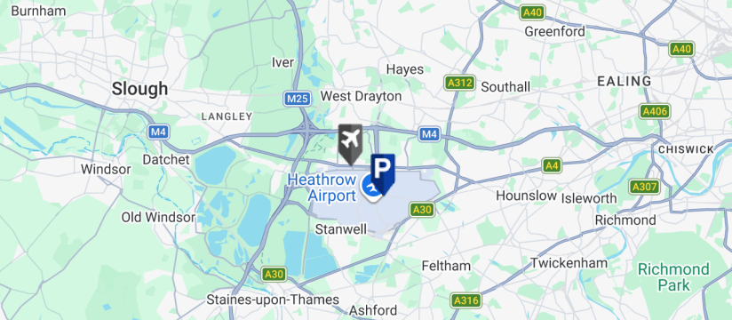 Park Giant Meet & Greet & Transfer T4, Heathrow Airport map